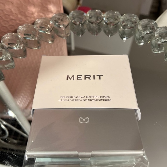 Merit Silver Card Holder - Picture 2 of 3